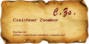 Czeichner Zsombor névjegykártya